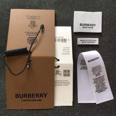 burberry inside tag|burberry tag for sale.